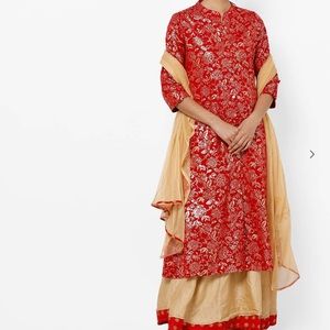 Kurta with skirt and dupatta